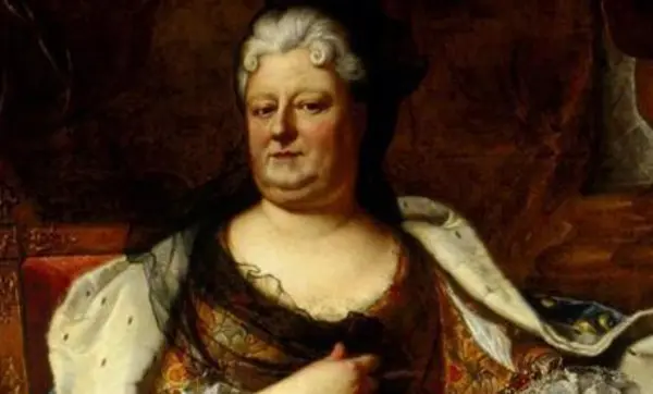 Schloss Heidelberg, Porträt Liselottes von der Pfalz, Hyacinthe Rigaud, um 1713