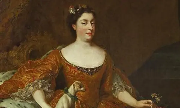 Residenzschloss Rastatt, Porträt Augusta Maria Johannas, Alexis Simone Belle, 1724