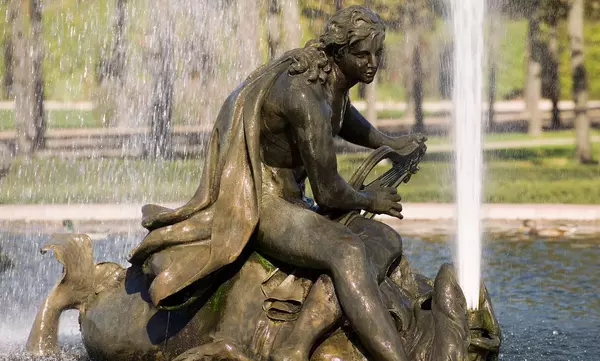 Arionbrunnen im Schlossgarten Schwetzingen