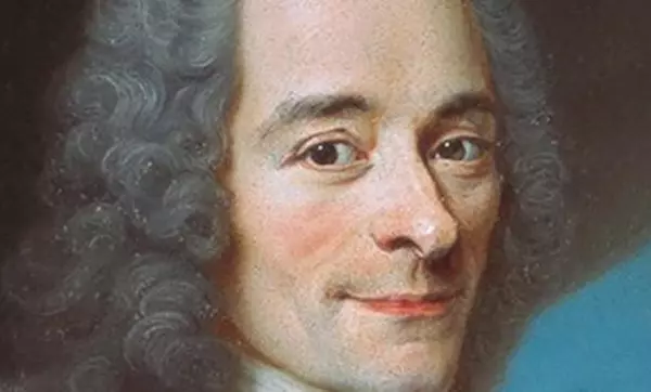Porträt Voltaires, Maurice Quentin de La Tour um 1736