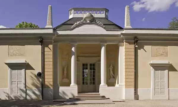 Badhaus im Schlossgarten von Schloss Schwetzingen